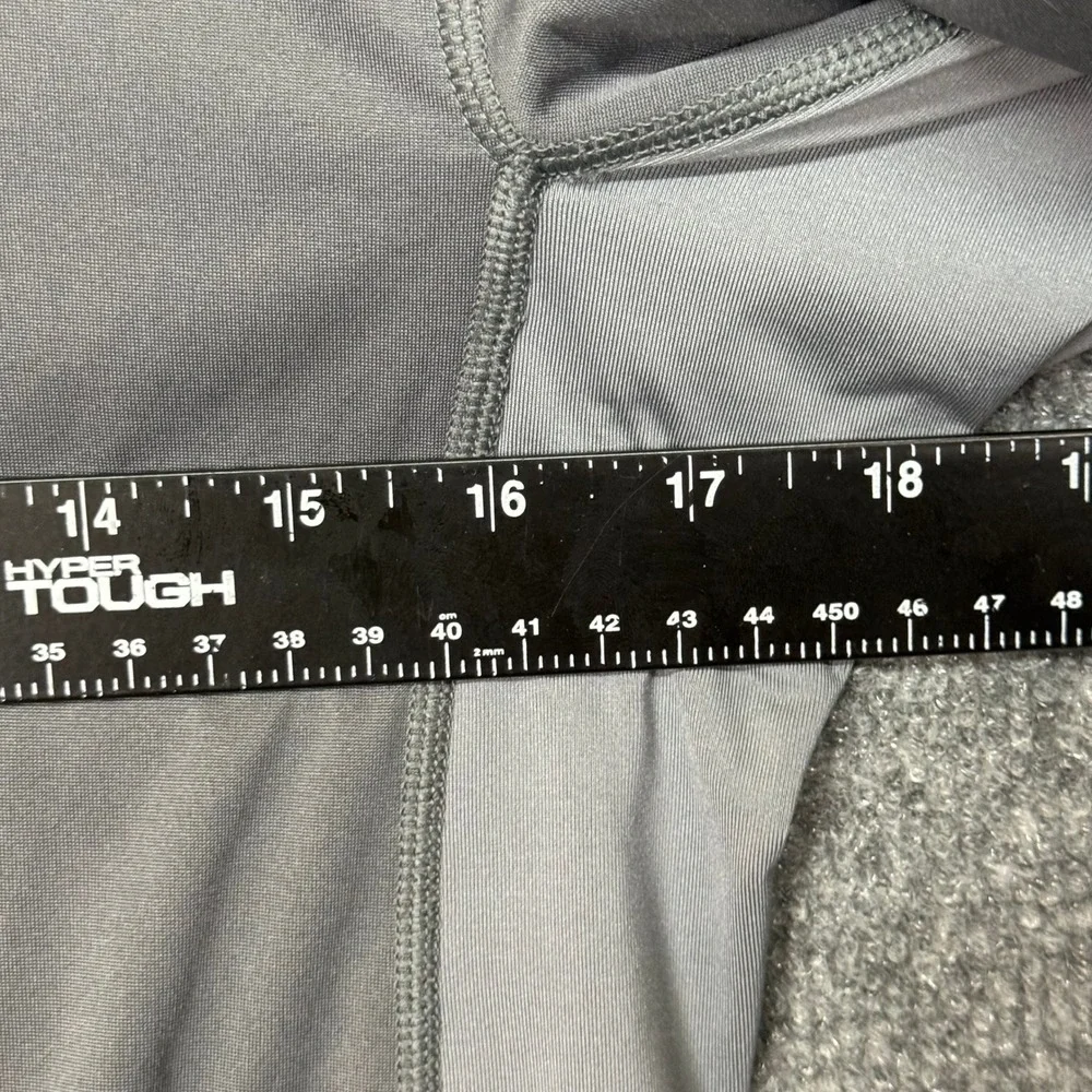 Nike Pro Combat Shirt Mens Small Grey Hyperwarm Shield Fitted Long Sleeve DriFit